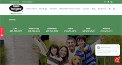 Desktop Screenshot of parkerpestcontrol.com